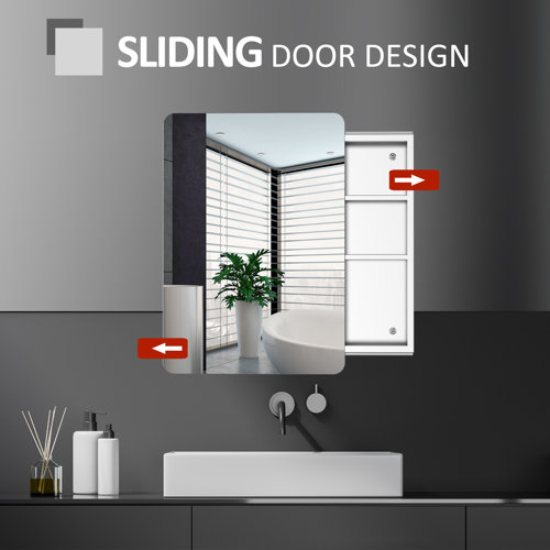 Wrought Studio Boolia Surface Mount Framed 1 Door Medicine & Reviews Wayfair